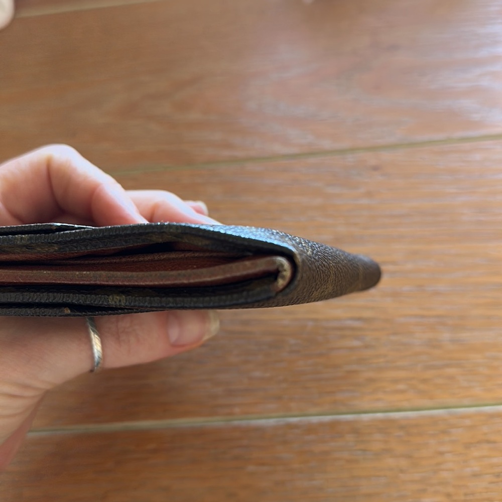 🤎 Vintage Louis Vuitton Monogram Double Snap Wallet - Picture 8 of 16